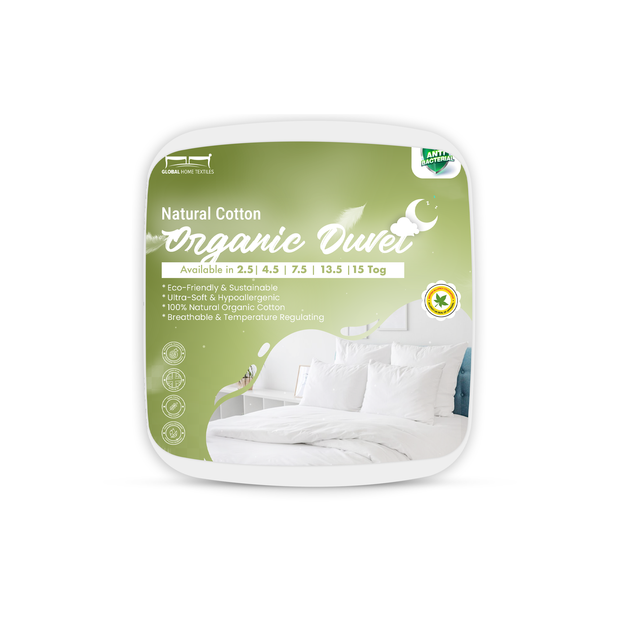 Natural Cotton Organic Duvets